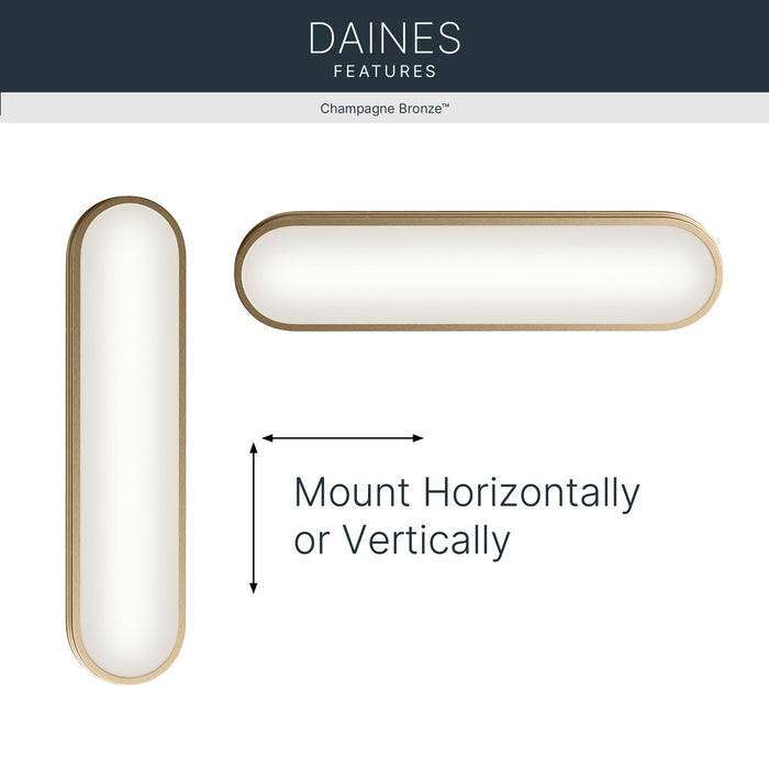 Myhouse Lighting Kichler - 55246CPZLED - LED Bath Bar - Daines - Champagne Bronze