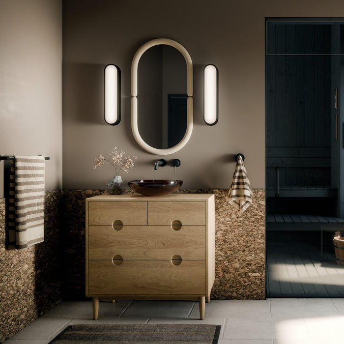 Myhouse Lighting Kichler - 55246BKLED - LED Bath Bar - Daines - Black
