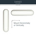 Myhouse Lighting Kichler - 55246NILED - LED Bath Bar - Daines - Brushed Nickel