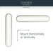Myhouse Lighting Kichler - 55247NILED - LED Bath Bar - Daines - Brushed Nickel
