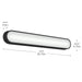 Myhouse Lighting Kichler - 55248BKLED - LED Bath Bar - Daines - Black