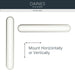 Myhouse Lighting Kichler - 55248NILED - LED Bath Bar - Daines - Brushed Nickel