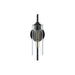 Myhouse Lighting Kichler - 55250BK - One Light Wall Sconce - Niccol - Black