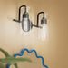 Myhouse Lighting Kichler - 55251BK - Two Light Bath - Niccol - Black