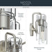 Myhouse Lighting Kichler - 55251NI - Two Light Bath - Niccol - Brushed Nickel