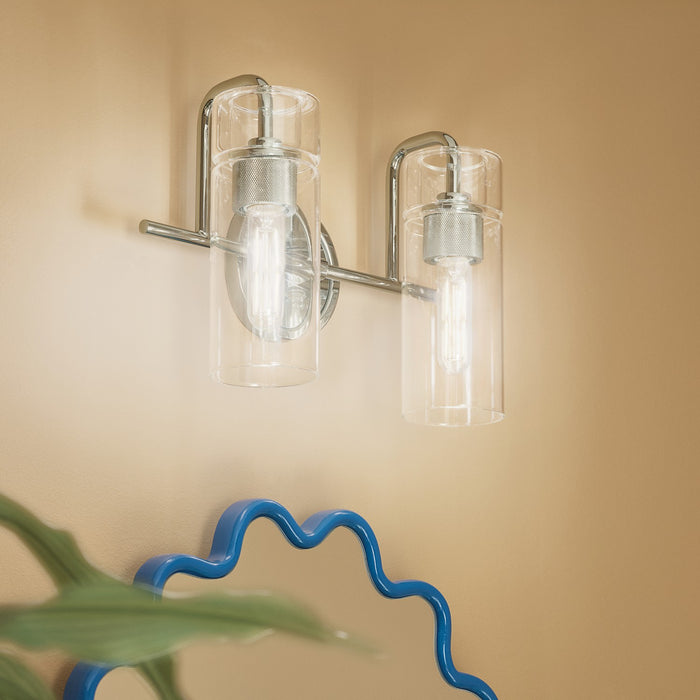 Myhouse Lighting Kichler - 55251PN - Two Light Bath - Niccol - Polished Nickel