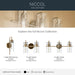 Myhouse Lighting Kichler - 55252CPZ - Three Light Bath - Niccol - Champagne Bronze