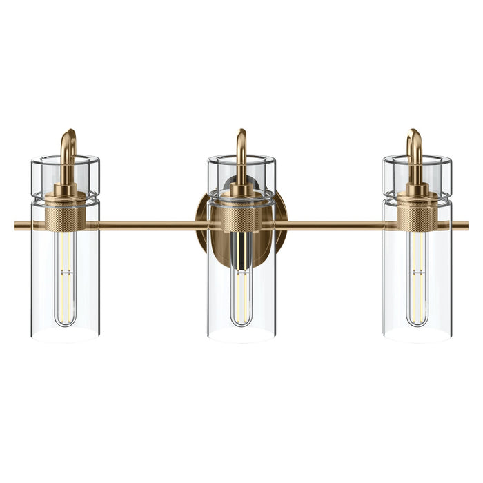 Myhouse Lighting Kichler - 55252CPZ - Three Light Bath - Niccol - Champagne Bronze
