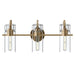 Myhouse Lighting Kichler - 55252CPZ - Three Light Bath - Niccol - Champagne Bronze