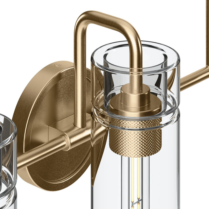 Myhouse Lighting Kichler - 55252CPZ - Three Light Bath - Niccol - Champagne Bronze