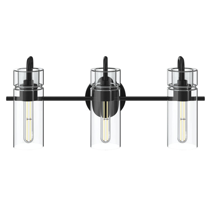 Myhouse Lighting Kichler - 55252BK - Three Light Bath - Niccol - Black