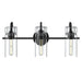 Myhouse Lighting Kichler - 55252BK - Three Light Bath - Niccol - Black