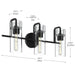 Myhouse Lighting Kichler - 55252BK - Three Light Bath - Niccol - Black