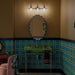 Myhouse Lighting Kichler - 55252BK - Three Light Bath - Niccol - Black