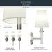 Myhouse Lighting Kichler - 52808NI - One Light Wall Sconce - Kleine - Brushed Nickel