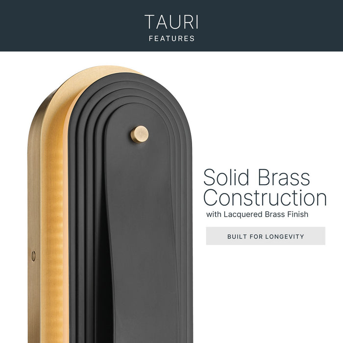 Myhouse Lighting Kichler - 52810LBRLED - LED Wall Sconce - Tauri - Lacquered Brass