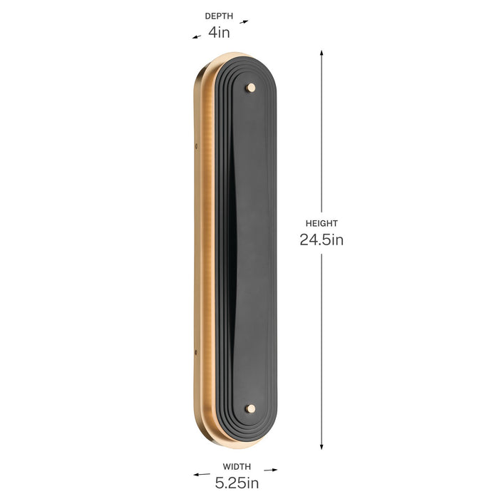 Myhouse Lighting Kichler - 52811CPZLED - LED Wall Sconce - Tauri - Champagne Bronze
