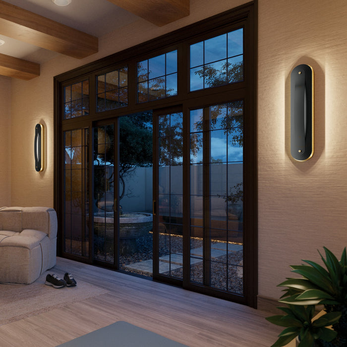Myhouse Lighting Kichler - 52811LBRLED - LED Wall Sconce - Tauri - Lacquered Brass