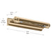 Myhouse Lighting Kichler - 52814CPZ - LED Picture Light - Kenton - Champagne Bronze