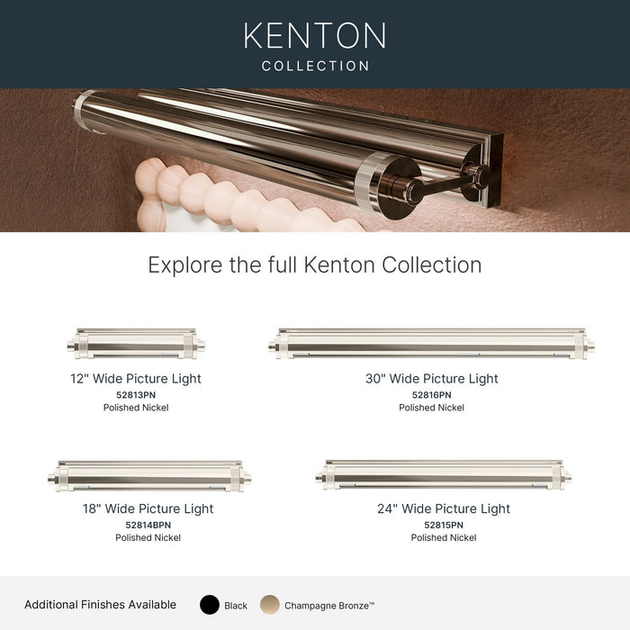 Myhouse Lighting Kichler - 52814PN - LED Picture Light - Kenton - Polished Nickel