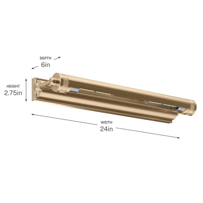 Myhouse Lighting Kichler - 52815CPZ - LED Picture Light - Kenton - Champagne Bronze