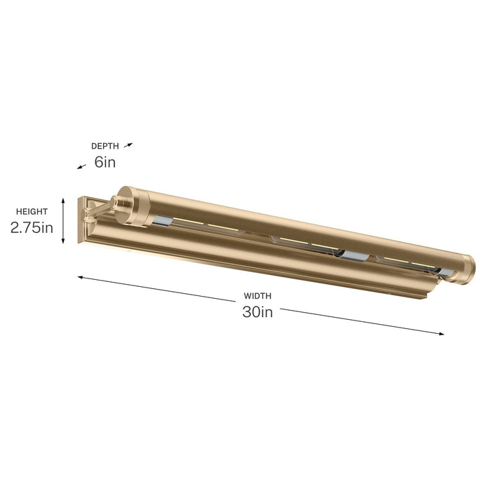 Myhouse Lighting Kichler - 52816CPZ - LED Picture Light - Kenton - Champagne Bronze