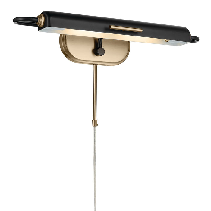 Myhouse Lighting Kichler - 52818BK - LED Picture Light - Caillier - Black