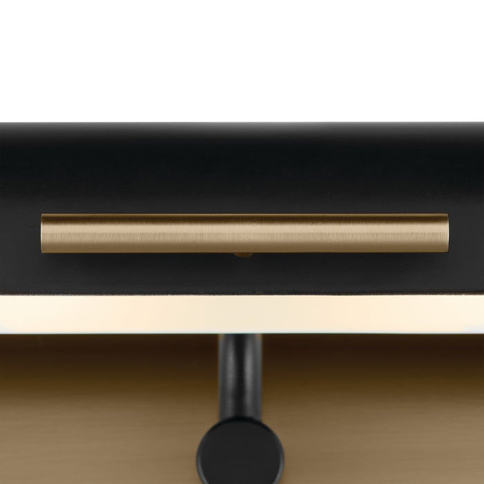 Myhouse Lighting Kichler - 52818BK - LED Picture Light - Caillier - Black
