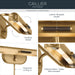 Myhouse Lighting Kichler - 52818LBR - LED Picture Light - Caillier - Lacquered Brass