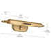 Myhouse Lighting Kichler - 52818LBR - LED Picture Light - Caillier - Lacquered Brass