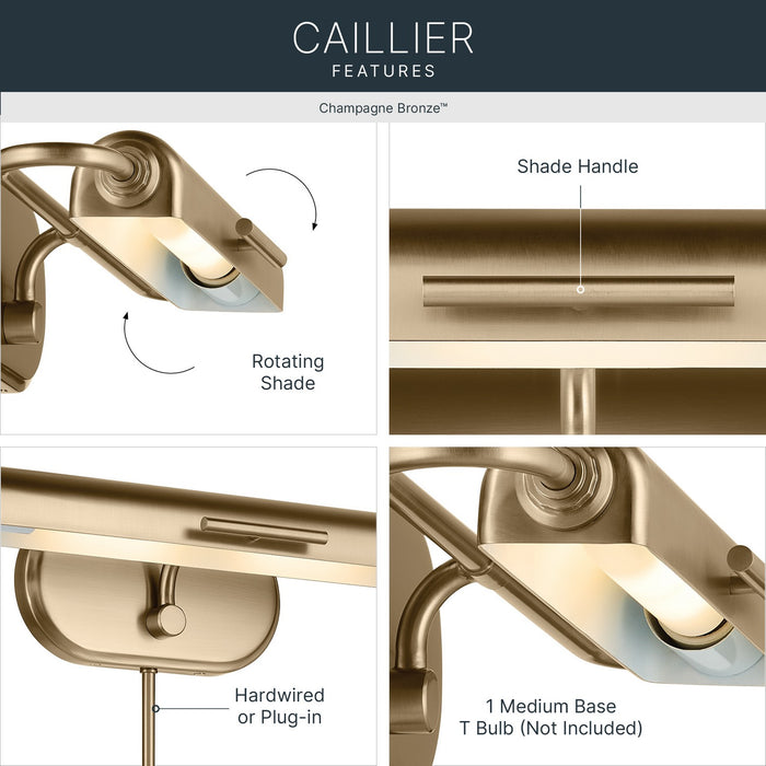 Myhouse Lighting Kichler - 52819CPZ - LED Picture Light - Caillier - Champagne Bronze