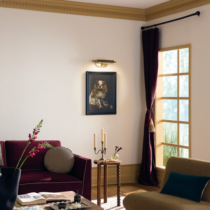 Myhouse Lighting Kichler - 52819LBZ - LED Picture Light - Caillier - Lacquered Bronze