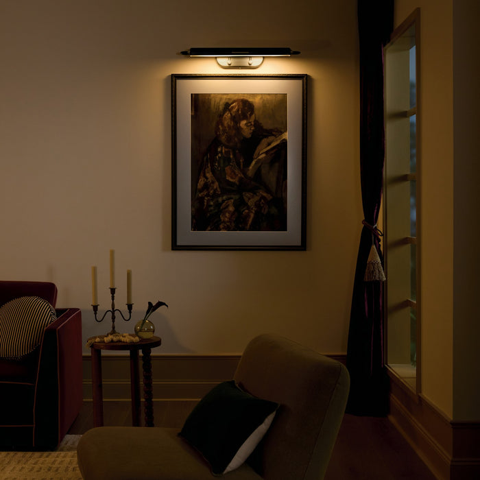 Myhouse Lighting Kichler - 52820BK - LED Picture Light - Caillier - Black