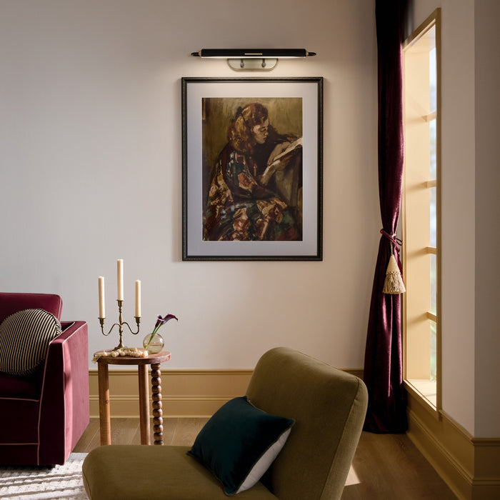 Myhouse Lighting Kichler - 52820BK - LED Picture Light - Caillier - Black