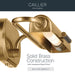 Myhouse Lighting Kichler - 52820LBR - LED Picture Light - Caillier - Lacquered Brass