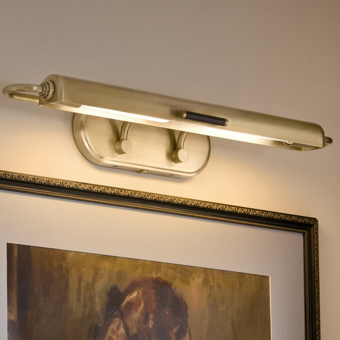 Myhouse Lighting Kichler - 52820LBR - LED Picture Light - Caillier - Lacquered Brass