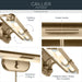 Myhouse Lighting Kichler - 52821CPZ - LED Picture Light - Caillier - Champagne Bronze