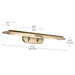 Myhouse Lighting Kichler - 52821CPZ - LED Picture Light - Caillier - Champagne Bronze