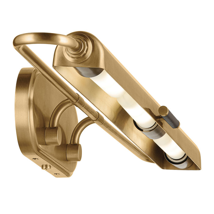 Myhouse Lighting Kichler - 52821LBR - LED Picture Light - Caillier - Lacquered Brass