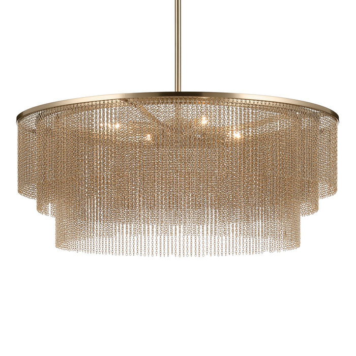 Myhouse Lighting Kichler - 52823CPZ - Four Light Chandelier - Khaite - Champagne Bronze