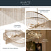Myhouse Lighting Kichler - 52824CPZ - Six Light Chandelier - Khaite - Champagne Bronze