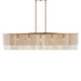 Myhouse Lighting Kichler - 52825CPZ - Five Light Linear Chandelier - Khaite - Champagne Bronze