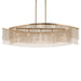 Myhouse Lighting Kichler - 52825CPZ - Five Light Linear Chandelier - Khaite - Champagne Bronze