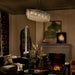 Myhouse Lighting Kichler - 52825CPZ - Five Light Linear Chandelier - Khaite - Champagne Bronze
