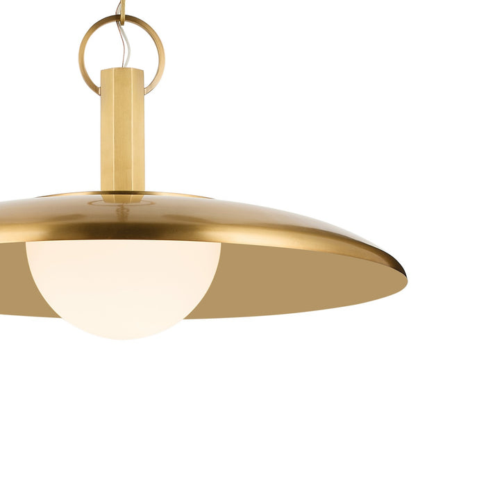 Myhouse Lighting Kichler - 52835LBR - LED Pendant - Kurio - Lacquered Brass