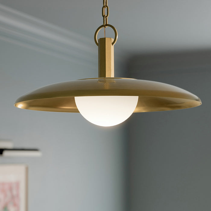 Myhouse Lighting Kichler - 52835LBR - LED Pendant - Kurio - Lacquered Brass