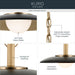 Myhouse Lighting Kichler - 52834BK - LED Pendant - Kurio - Black