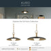 Myhouse Lighting Kichler - 52834BK - LED Pendant - Kurio - Black