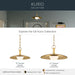 Myhouse Lighting Kichler - 52834LBR - LED Pendant - Kurio - Lacquered Brass