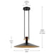 Myhouse Lighting Kichler - 52833BKLED - LED Pendant - Tenon - Black